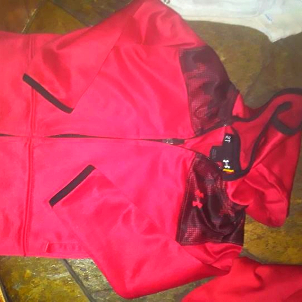 Under armour zip up